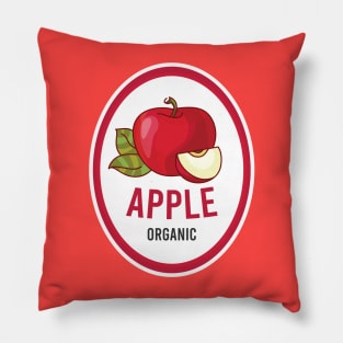 funny halloween apple costume Pillow