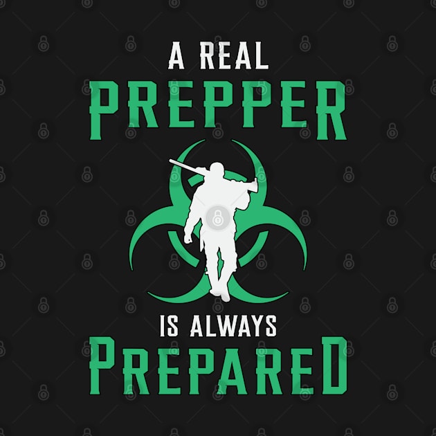 Prepper Apocalypse Survival Doomsday Prepping Gift by T-Shirt.CONCEPTS