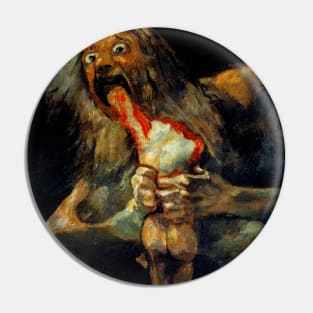 Hungry "Goya" Pin