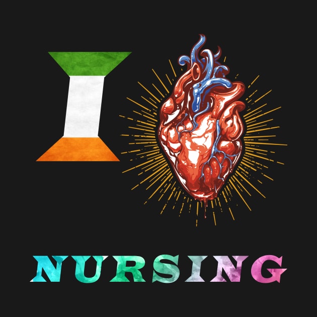 i love nursing t-shirt by ZAGGYSHIRT