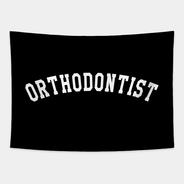 Orthodontist Tapestry by KC Happy Shop