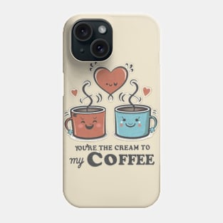 Coffee And Cream Lovers Of Caffeine Phone Case