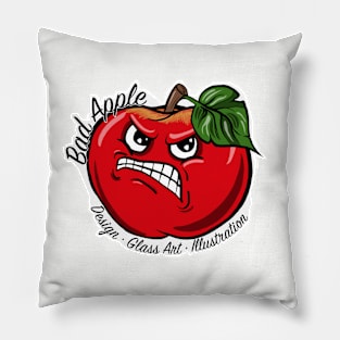 Bad Apple Design - Logo Tee Pillow