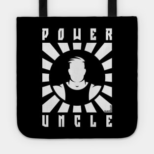 Power Uncle (Rays / White) Tote