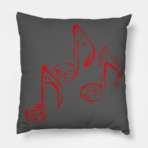 Music Is Art Pillow by djmrice