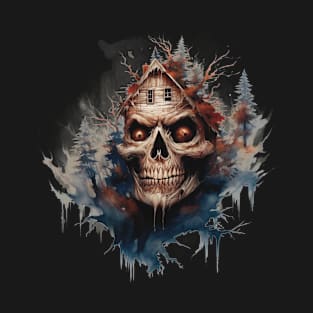 Terrifying skull from the fantasy land T-Shirt