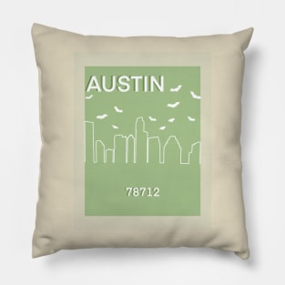 Austin City Pillow