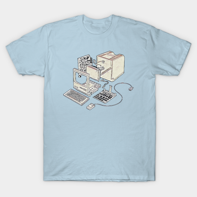 Apple Classic - Computer - T-Shirt