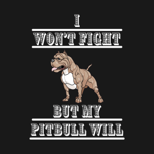 Pitbull Mama Funny Pit Bull Mom T-Shirt