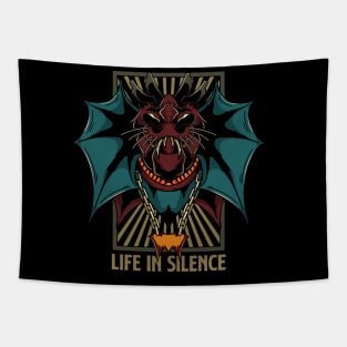 Life In Silence Tapestry