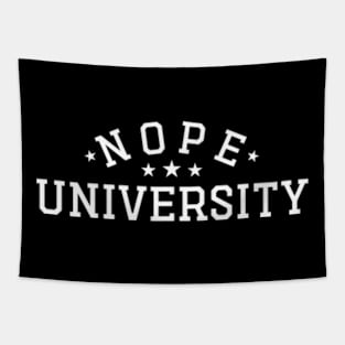 Nope University Tapestry