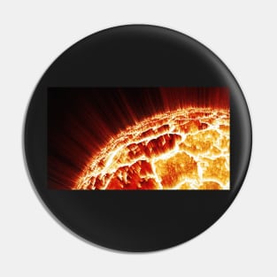 Exploding Planet Concept Pin