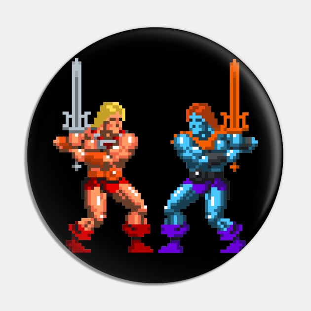 He-Man Vs. Faker Pin by Chaosblue