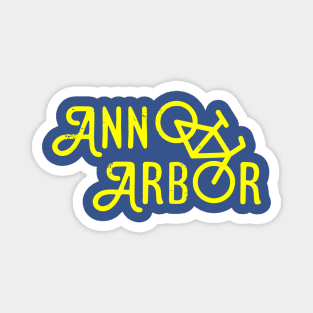 ann arbor bike 2 Magnet