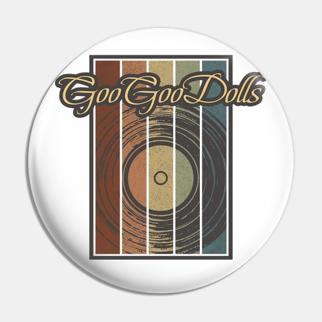 Goo Goo Dolls Vynil Silhouette Pin by North Tight Rope