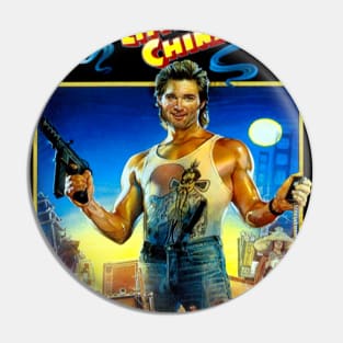 Classic Fantasy Movie Poster - Big Trouble in Little China Pin