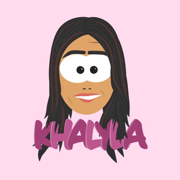 Cute Khalyla Kuhn From TigerBelly Cartoon Style by Ina