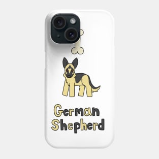 I love German Shepherds Phone Case