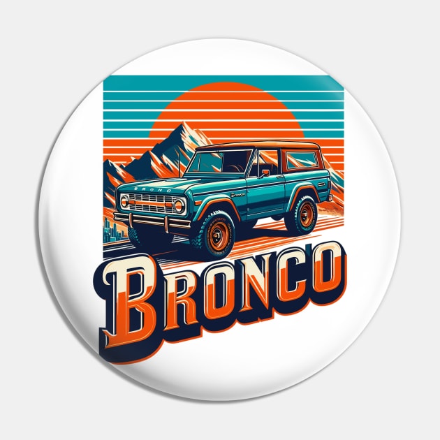 Ford Bronco Pin by Vehicles-Art