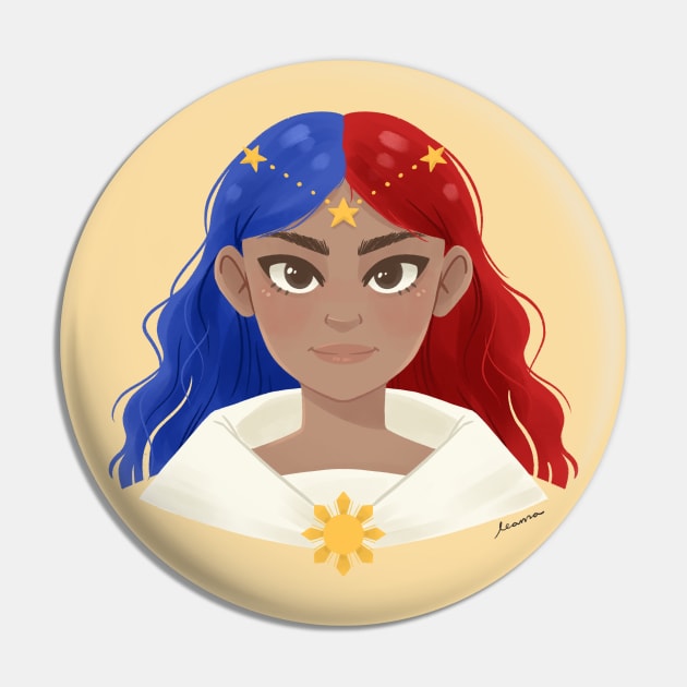 Dalagang Pilipina Pin by leanzadoodles