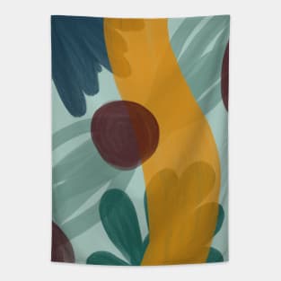 Tropical Abstract Tapestry