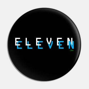 Eleven Eleven Blue 2 Pin