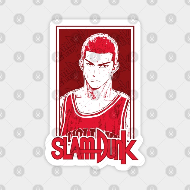 Slam dunk Magnet by paisdelasmaquinas