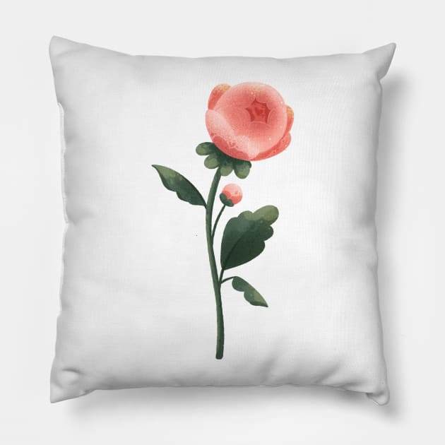 Peony Pillow by Four Seasons Fox