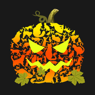 Cat pumpkin T-Shirt