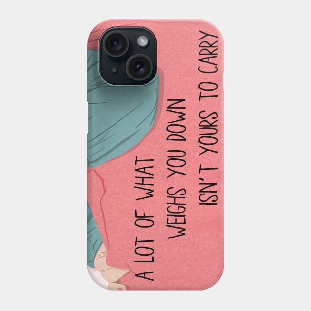 NOT YOURS TO CARRY Phone Case by The Cute Feminist