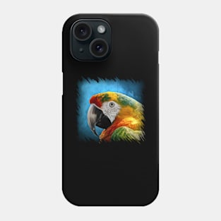 Harlequin Macaw Phone Case