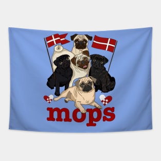 mops Tapestry