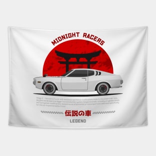 Tuner White Celica MK1 JDM Tapestry