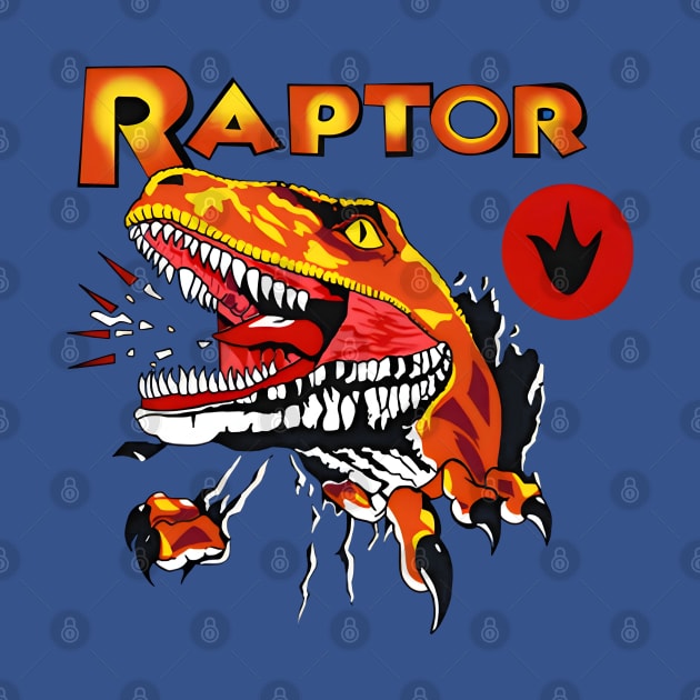 Enid's Raptor Shirt by Viper Vintage