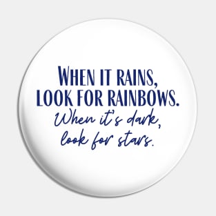 Look For Stars Pin