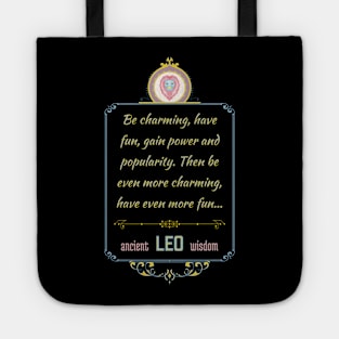 Funny quotes of the star signs: Leo Tote