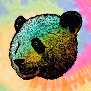 Cool Colored Panda T-Shirt