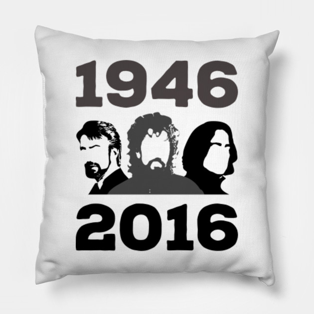 Rip Alan Rickman Rickman Pillow Teepublic Au