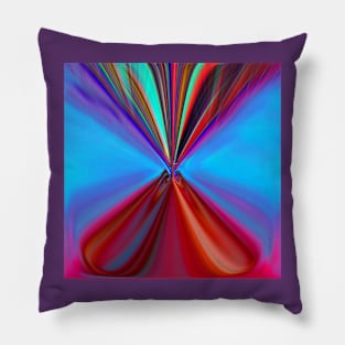 Colorful Art Abstract Pillow