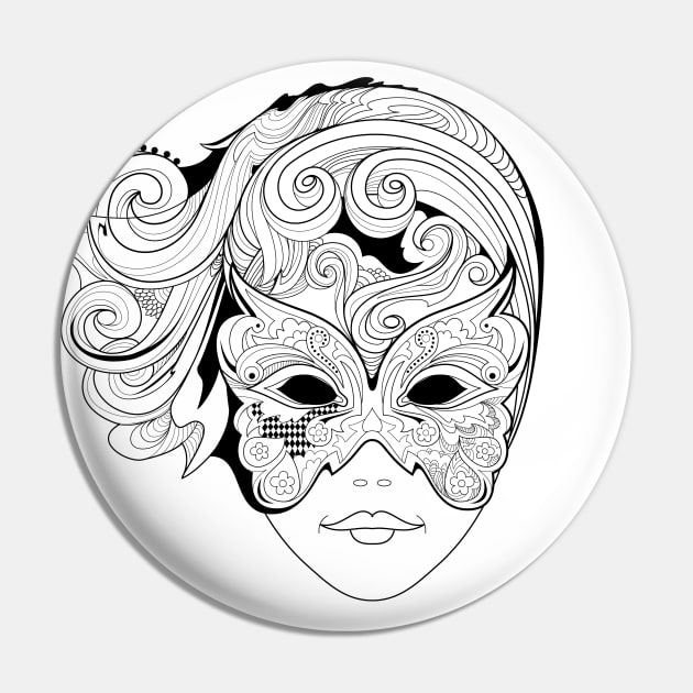 Venetian Mask, Original White Mask To Paint, Venice Mask Stock Image -  Image of decoration, carnival: 240207329