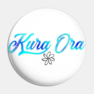 KURA ORA (Blue sea) Pin