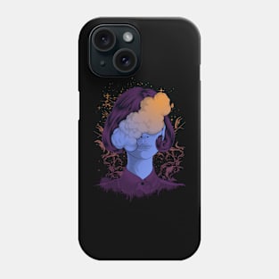 Cloudy girl Phone Case