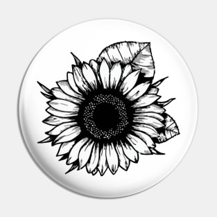 Sunflower Pin