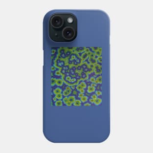 Zen Doodles in Blues & Greens 2 Phone Case