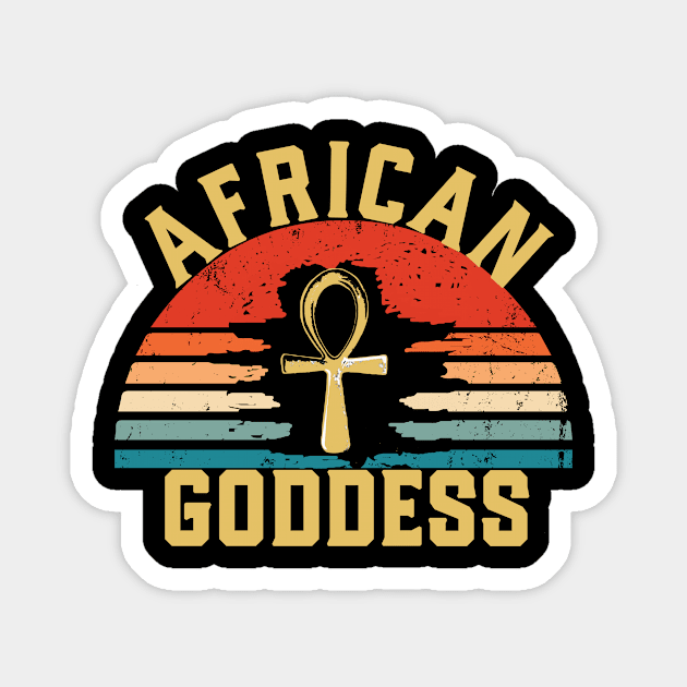 African Goddess Magnet by AutomaticSoul