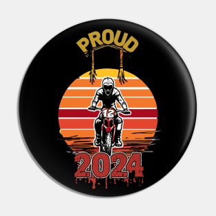 Proud Sister of a 2024 SeniorRACING Graduate Pin