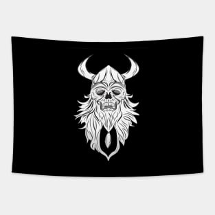 Viking Skull Tapestry