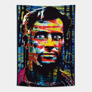Jack Kerouac - Art by Zoran Maslic Tapestry