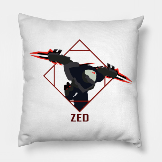 League Of Legends Zed League Of Legends Pillow Teepublic Au