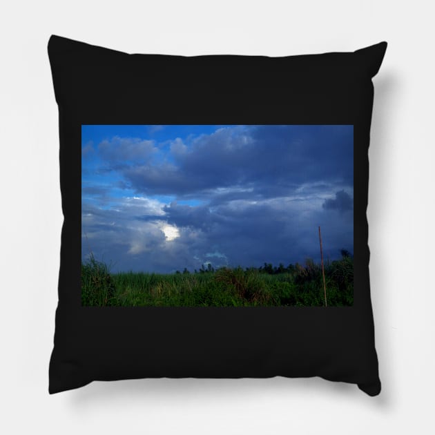 stormy clouds Pillow by likbatonboot